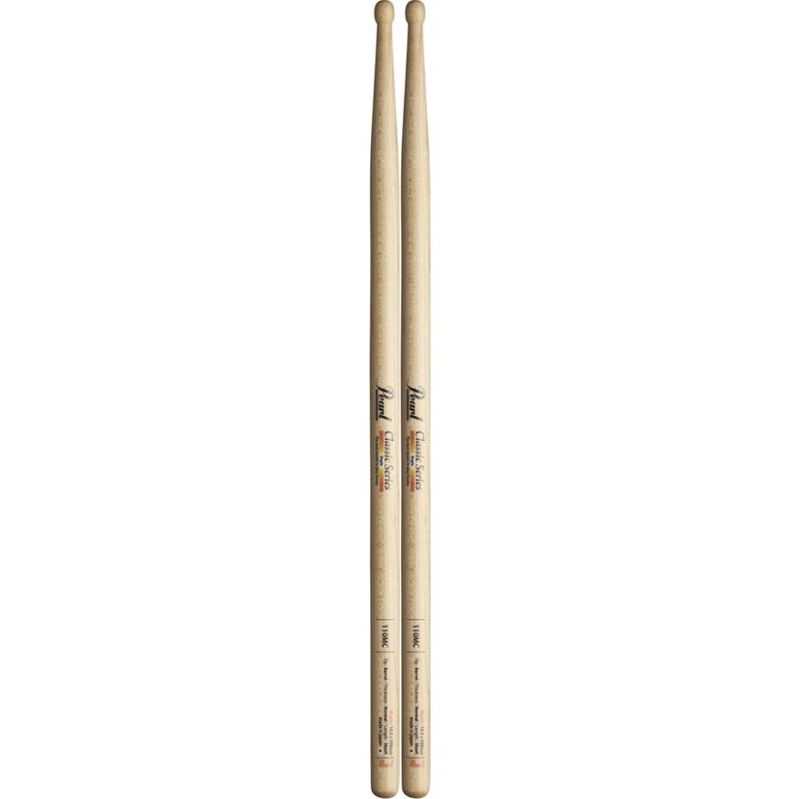 Pearl [ドラムスティック×6ペア]Pearl 110MC メイプル ドラム
