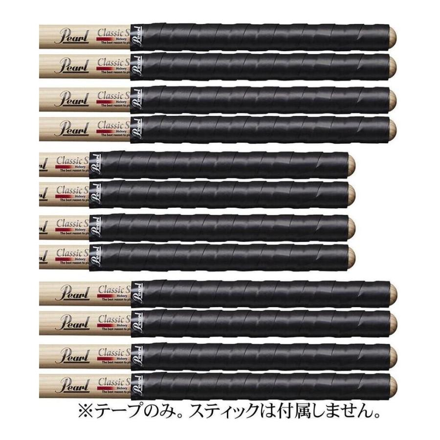 Pearl Pearl TG-1/3 #B(3セットパック) ブラック ドラムスティック用