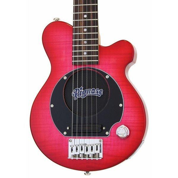 Pignose PGG-200 FM　スピーカー内蔵ギターのベストセラー！！ Amazon | 【エレキ豪華10点セット】Pignose PGG-200/FM ピグノーズ