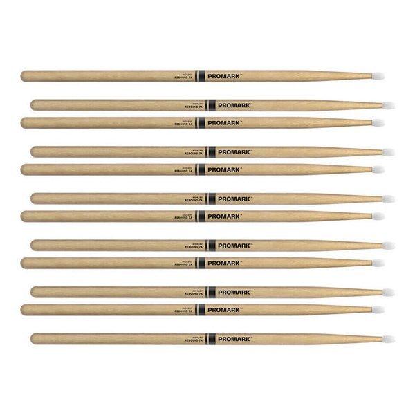 ProMark RBH535N/6ペア Rebound ラッカーフィニッシュ ヒッコリー ドラムスティック