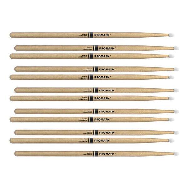 ProMark RBH565N/6ペア Rebound ラッカーフィニッシュ ヒッコリー ドラムスティック
