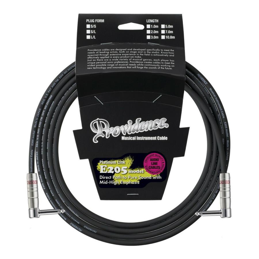 プロビデンスケーブル5本 Providence Providence E205 5.0m L/L プロビデンス ギター シールド