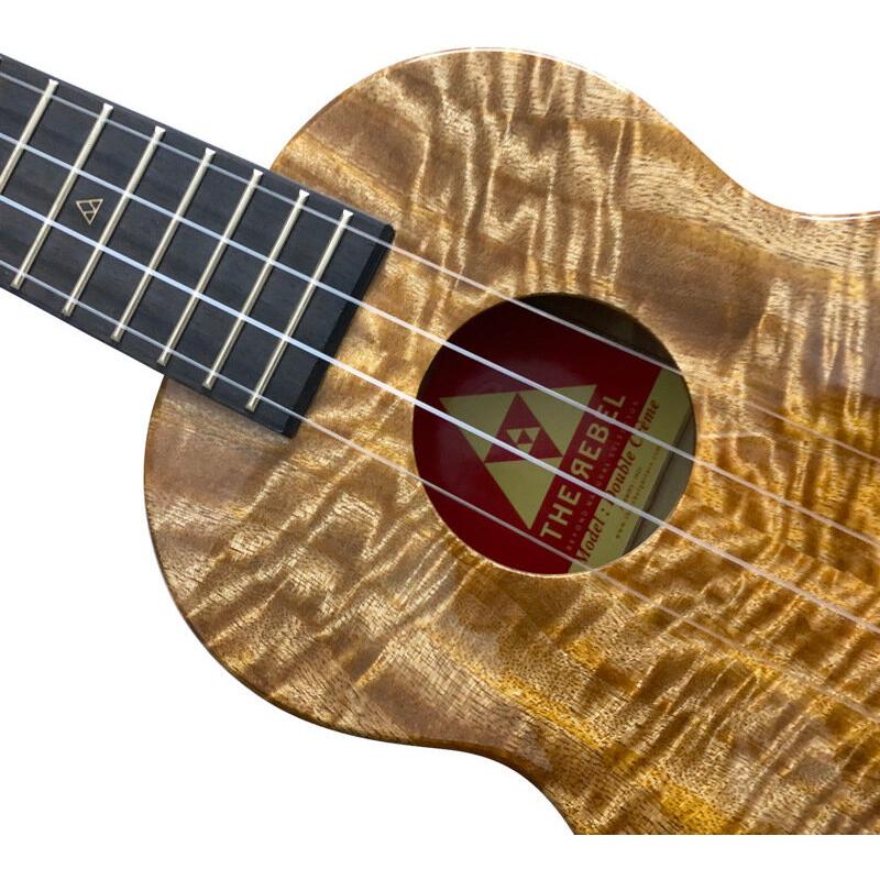 THE REBEL UKULELE Double Creme Soprano ソプラノ ウクレレ_11
