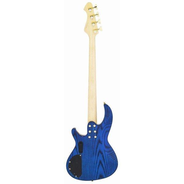 美品　Aria Pro2 RSB-42AR エレキベース ブルー Amazon | AriaProIIエレキベース RSB-42AR SBL シースルーブルー