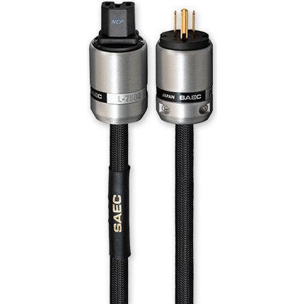 SAEC　PL-7500　PC-Triple C 高品質電源ケーブル SAEC PL-7500/1.5m 新導体PC-Triple C採用 高品質 電源ケーブル : 愛曲