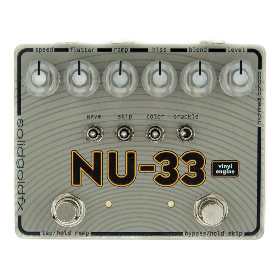 【超安い】 SolidGoldFX NU-33 Vinyl Engine LO-FI レコードモジュレーター ギターエフェクター