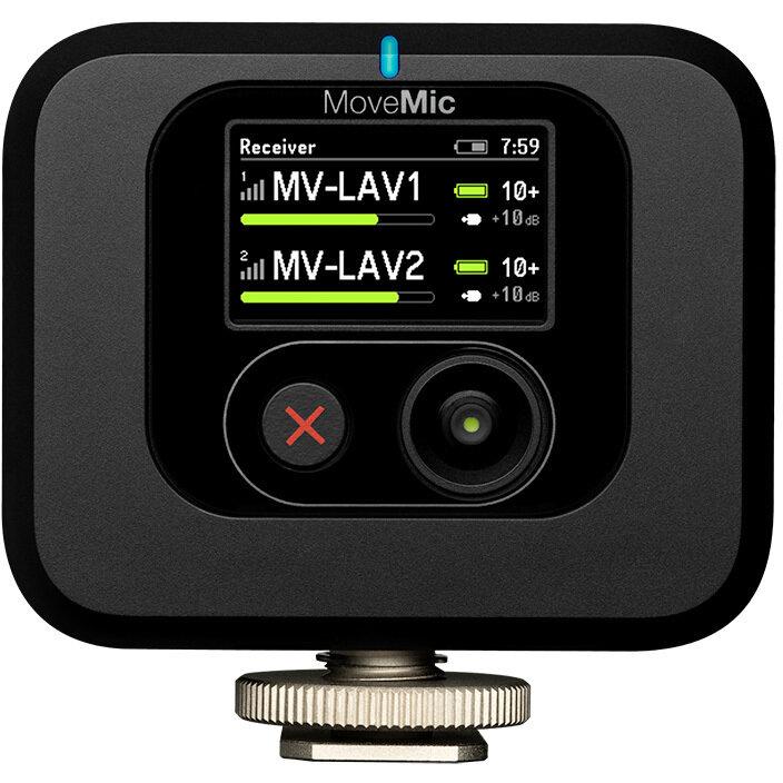 SHURE MV-TWO-KIT-J-Z6 MoveMic Two 受信機キット クリップオン・ワイヤレス マイクロホン×2 +専用受信機 | SHURE | 06