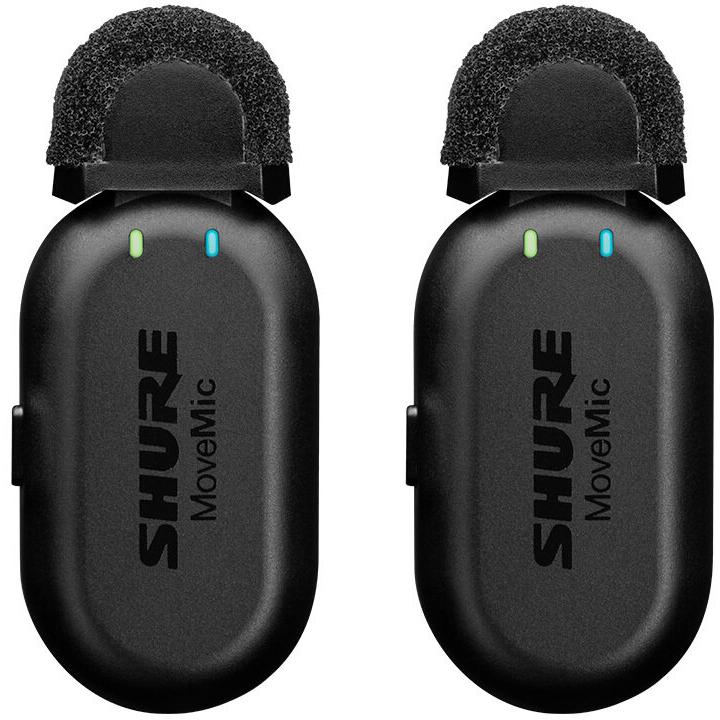 SHURE MV-TWO-KIT-J-Z6 MoveMic Two 受信機キット クリップオン・ワイヤレス マイクロホン×2 +専用受信機 | SHURE | 09