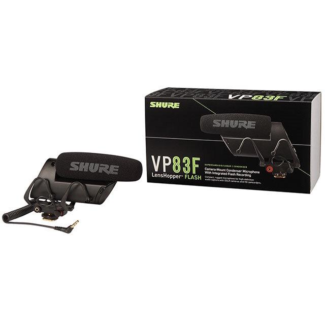 ☆美品☆ SHURE VP83F カメラマウントマイクロフォン【国内正規品】 VP83 Lenshopper™ - Kamera-Mikrofon - Shure Germany