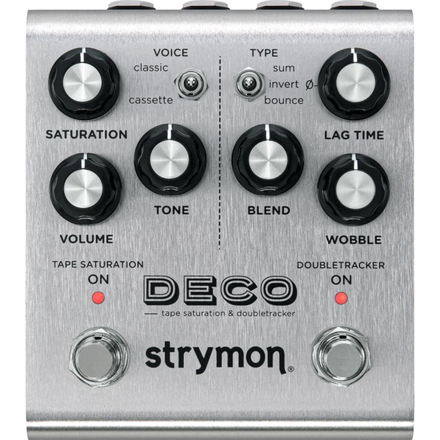 美品 strymon deco v2 2026.2月購入 ご予約商品:8月下旬入荷予定]Strymon DECO V2 テープサチュレーション