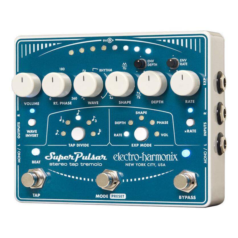 【美品】ELECTRO-HARMONIX SUPER PULSAR【トレモロ】 ELECTRO HARMONIX Super Pulsar ステレオタップ トレモロ[国内正規品
