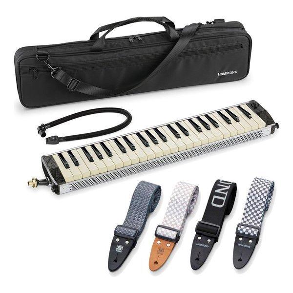 SUZUKI HAMMOND PRO-44HPv2/純正ストラップ付 ピックアップマイク内蔵 エレアコ 鍵盤ハーモニカ KSS KSH