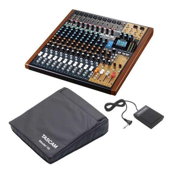 TASCAM Model 16+RC-1F+AK-DC16 16トラック レコーディング・ミキサー
