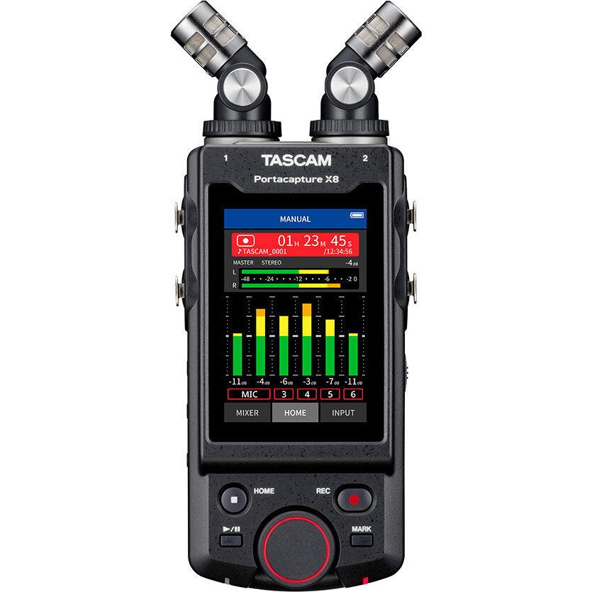 TASCAM Portacapture X8+Bluetoothアダプター/AK-BT1+クロス 8トラック