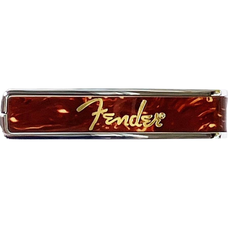Thalia Capos TORTOISE with Gold Hot Stamp Spaghetti Logo/Chrome タリア カポ Fender ロゴ入り ギター用 カポタストの画像