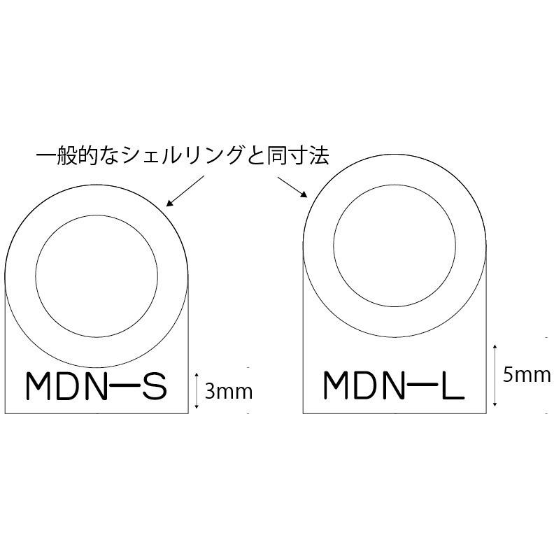 TOP WING TW-SE-MDN / Static Eraser “Modern” 除電機能付 シェルリング 2サイズ入り_7