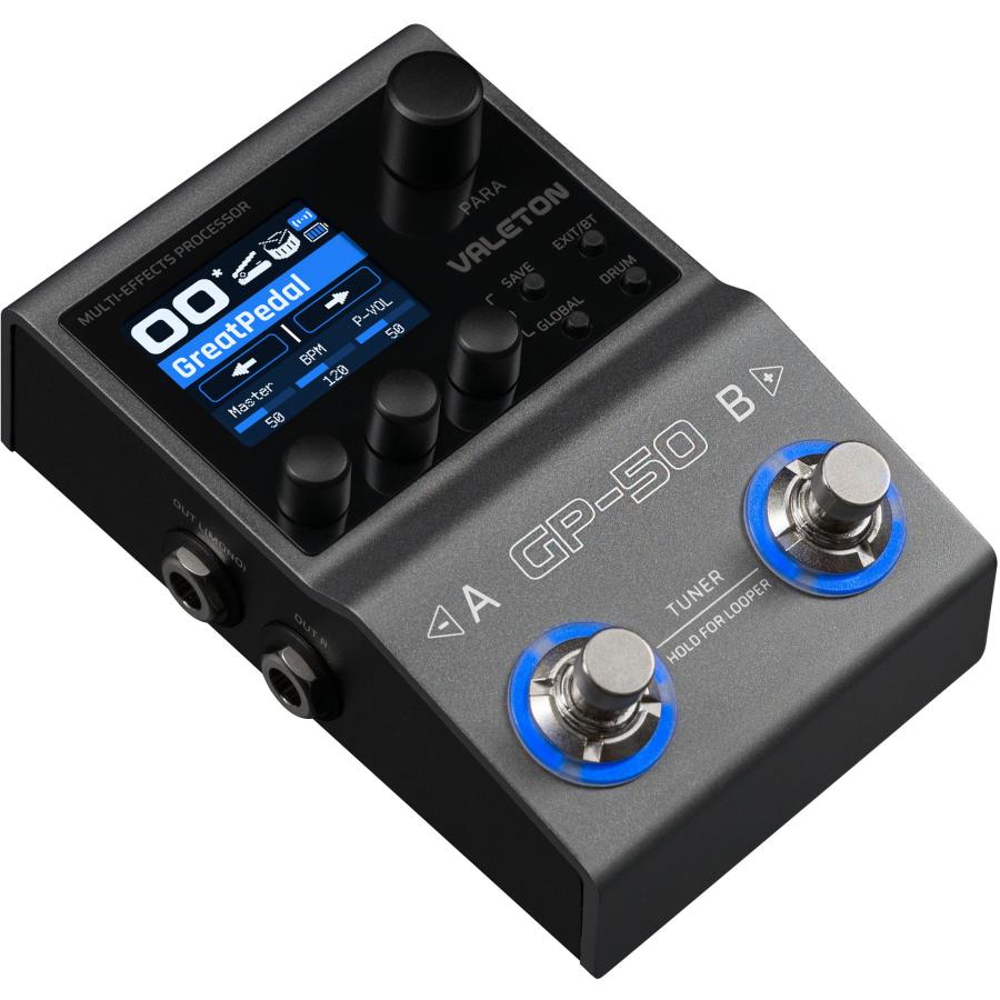 Valeton GP-50 ヴェイルトン　マルチエフェクトプロセッサー超美品 Valeton GP-50 ヴェイルトン マルチエフェクター : 愛曲楽器 桜山本店