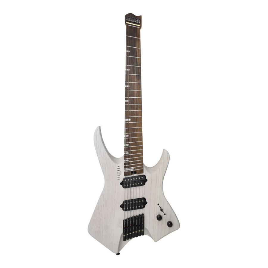 VIKSTROM VSMH-270 TWH トランス ホワイト ヘッドレスギター 7弦ギター