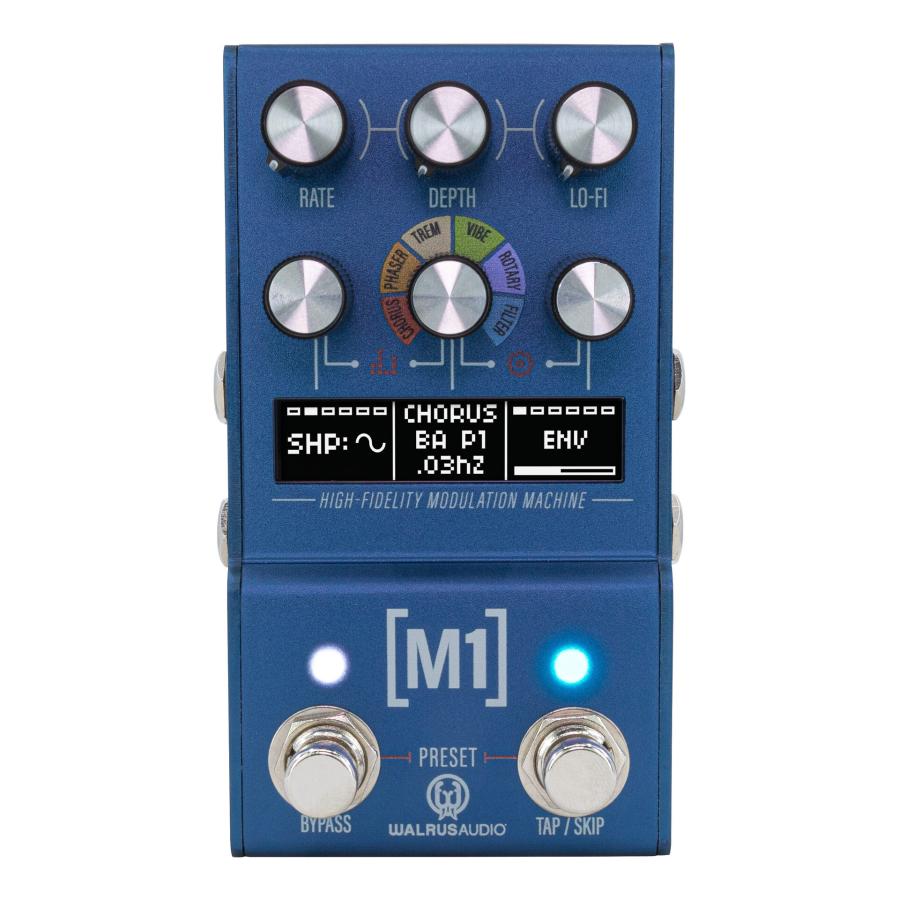 WALRUS AUDIO M1 mk2 モジュレーションエフェクター WALRUS AUDIO WAL-MAKO/M1MK2 モジュレーション M1 MKII : 愛曲楽器