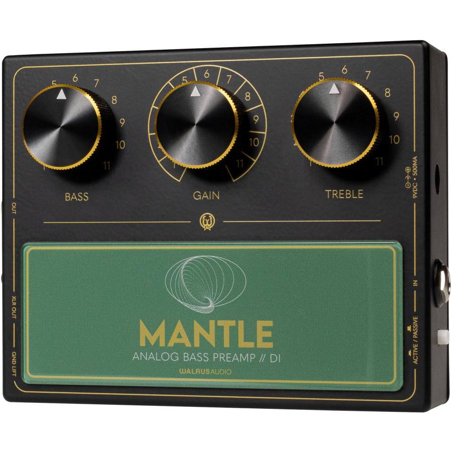 WALRUS AUDIO WAL-MANT ウォルラスオーディオ Mantle Analog Bass Preamp // D.I. ベース用プリアンプ/DIペダル_1