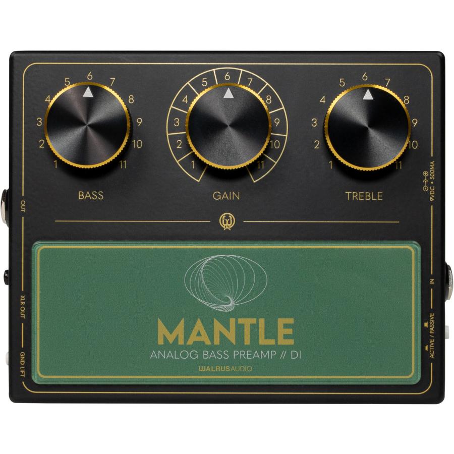 WALRUS AUDIO WAL-MANT ウォルラスオーディオ Mantle Analog Bass Preamp // D.I. ベース用プリアンプ/DIペダル_6