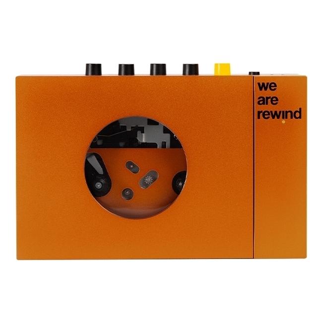 We Are Rewind WE-001 ORANGE (Serge/オレンジ) ポータブル カセット