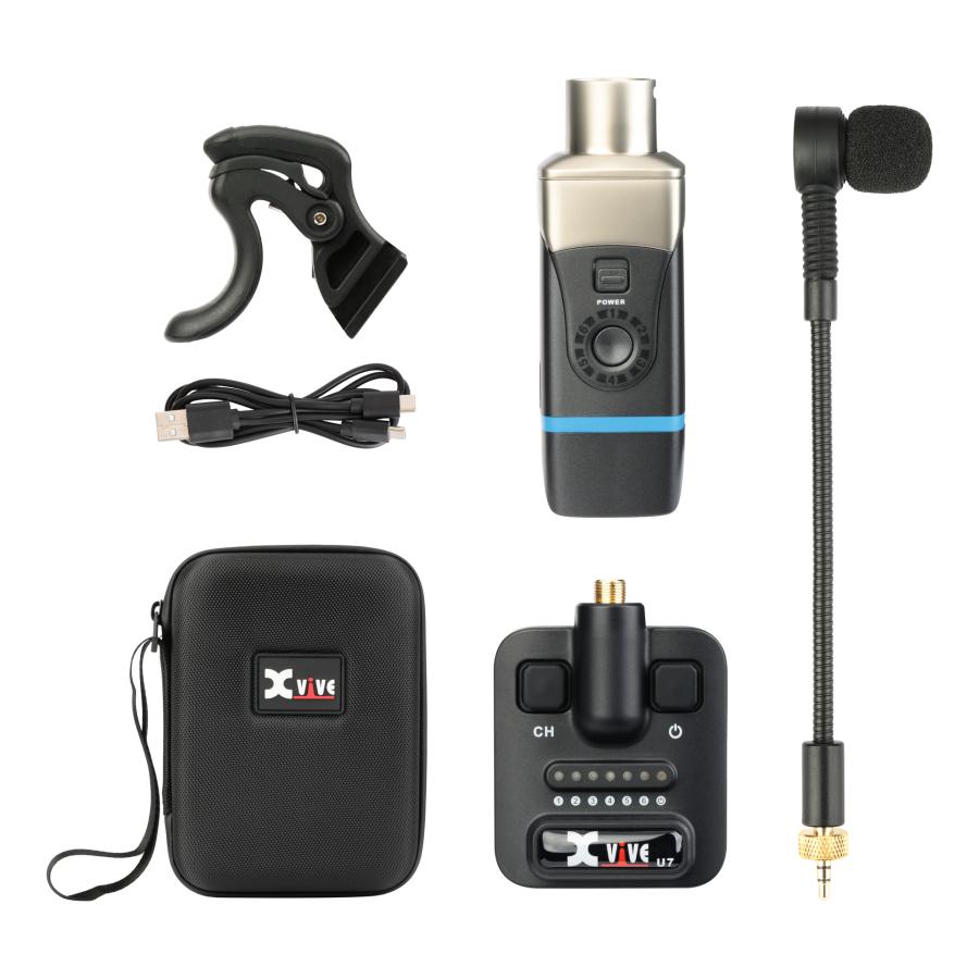Xvive XV-U7/SAXTP サックス ＆ トランペット用 ワイヤレスシステム