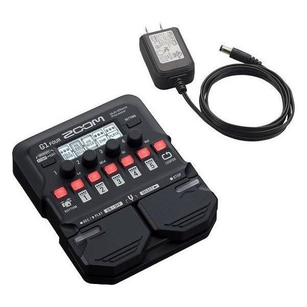 ZOOM G1 FOUR 純正ACアダプター付 箱説有 美品 マルチエフェクター ズーム（zoom） ZOOM G1 FOUR(純正ACアダプター/AD-16付) マルチ