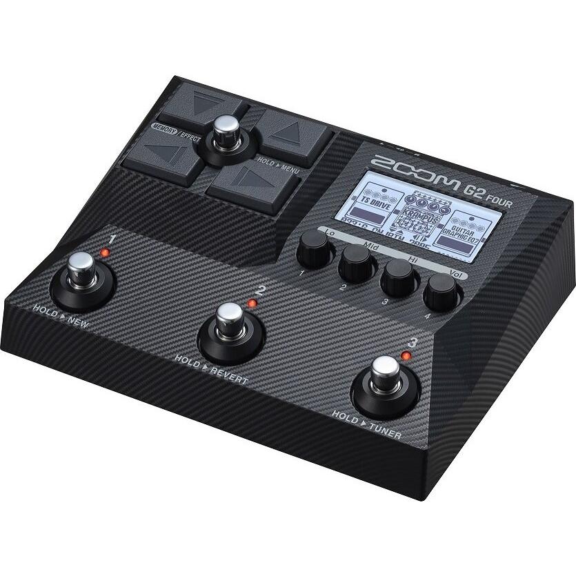 極美品！外箱付属品有/ZOOM G2 FOUR (マルチエフェクター)(ズーム) ズーム（zoom） ZOOM G2 FOUR マルチレイヤーIR機能搭載、ギター用