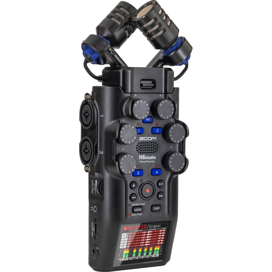 ズーム（zoom） ZOOM H6studio 大口径ステレオマイク スタジオグレード