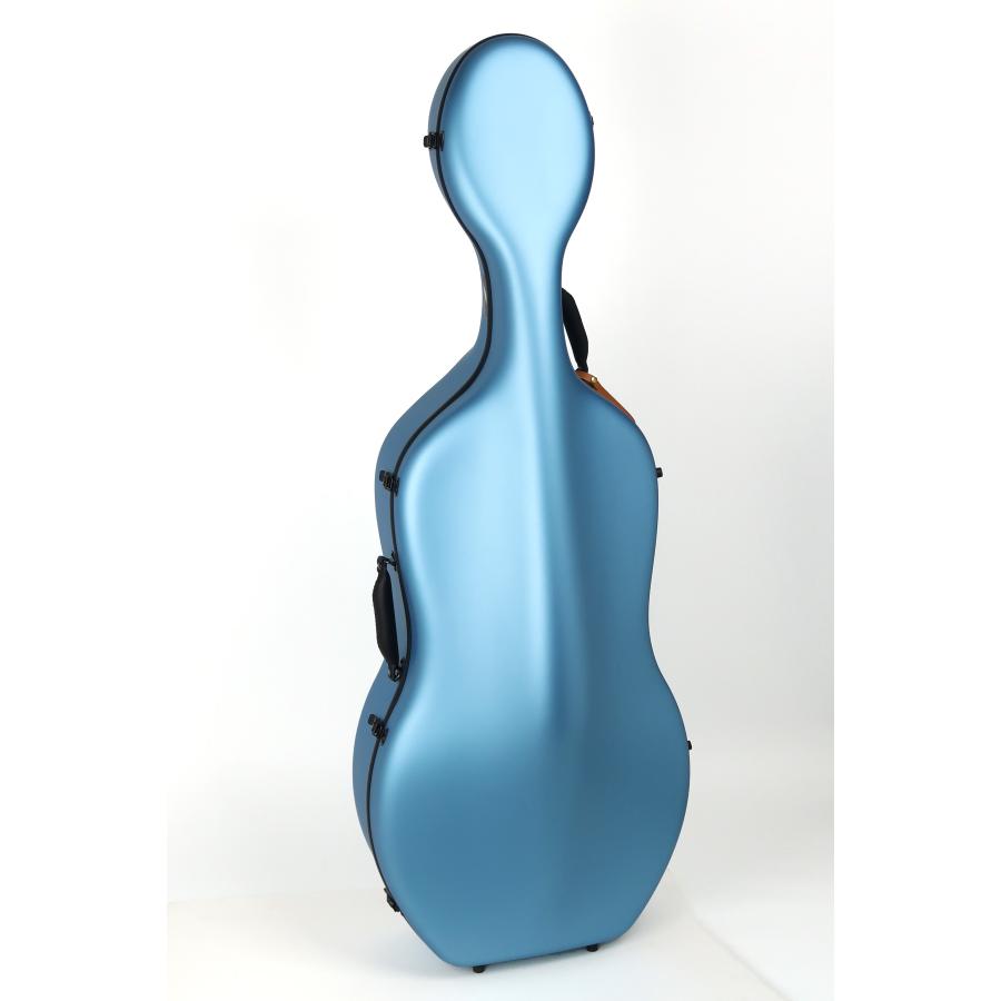Carbon Mac CFC-L LBL(ライトブルー) 軽量 チェロ ケース カーボン