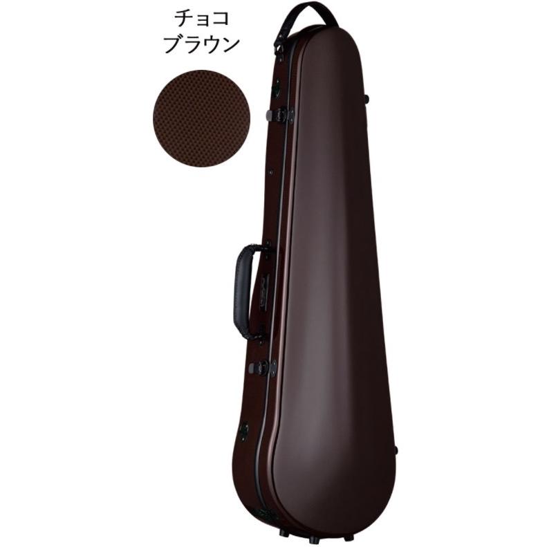 Carbon Mac CFV-2 BRN (チョコブラウン) バイオリン ケース カーボン