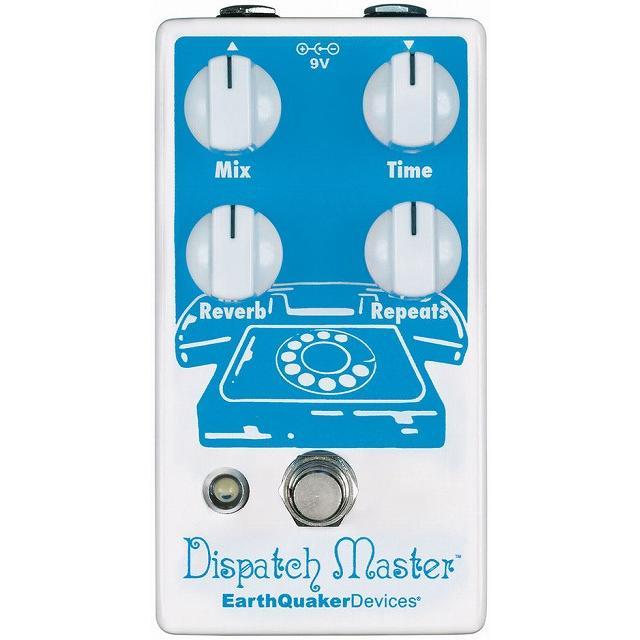 【美品】 EQD Dispatch Master リバーブ ディレイ EarthQuaker Devices Dispatch Master EQD デジタルディレイ＆リバーブ