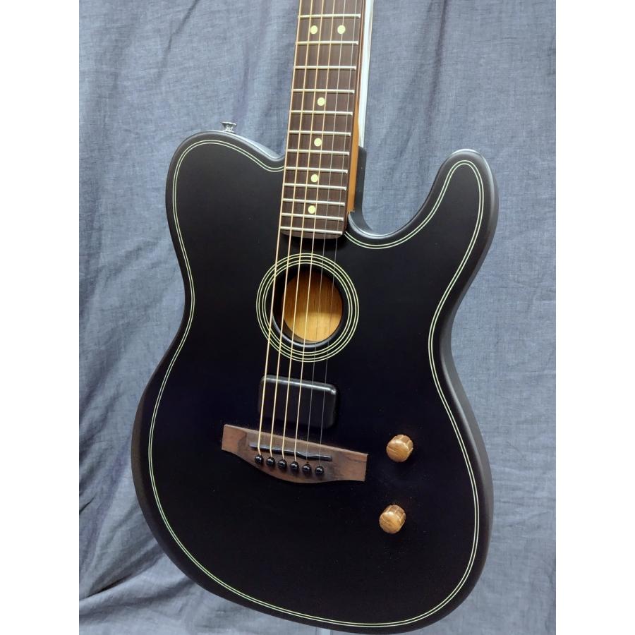 Fender Acoustasonic Standard Telecaster Black アコースタ
