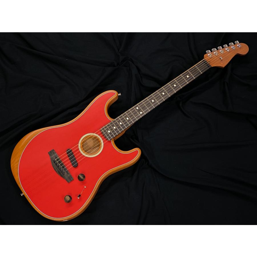 Fender American Acoustasonic Stratocaster Dakota Red フェンダー