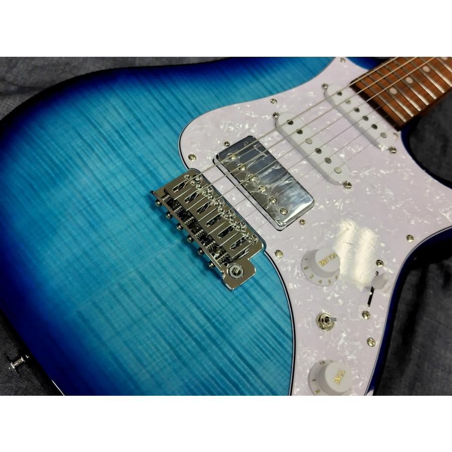Ibanez AZ22S1F TXB (Transparent Turquoise Burst) AZ Standard