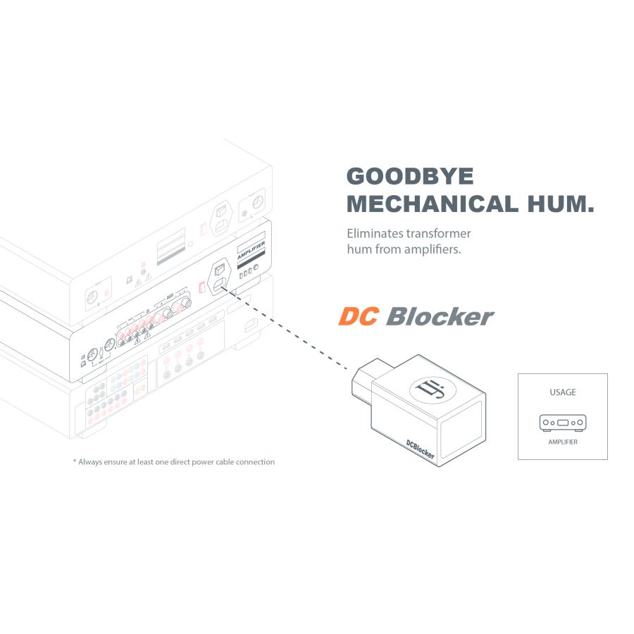iFi audio Audio DC Blocker+ インレット挿込型 DCサプレッサー iFi audio Audio DC Blocker+ インレット挿込型 DCサプレッサー