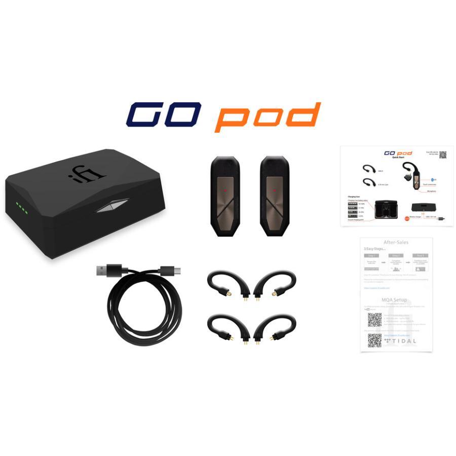 iFi audio Audio GO pod / Bluetoothアダプター リケーブル可能 iFi audio Audio GO pod / Bluetoothアダプター リケーブル可能