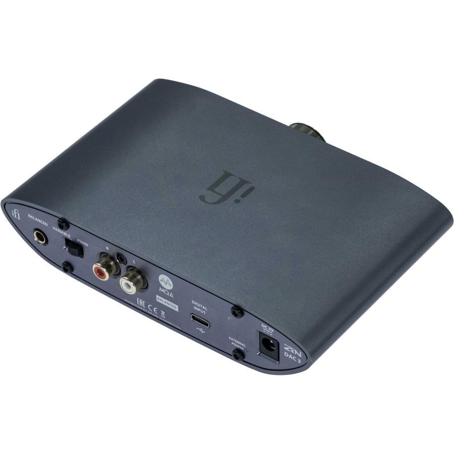 iFi Audio ZEN DAC 3 (第3世代) DSD512/PCM768/MQAフルデコード iFi Audio ZEN DAC 3 (第3世代) DSD512/PCM768/MQAフルデコード