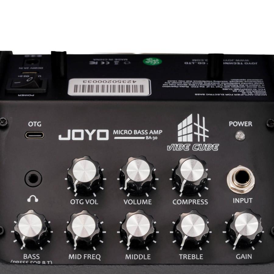 JOYO BA-30 VIBE CUBE BLK 30W 小型ベースアンプ : 愛曲楽器 桜山本店