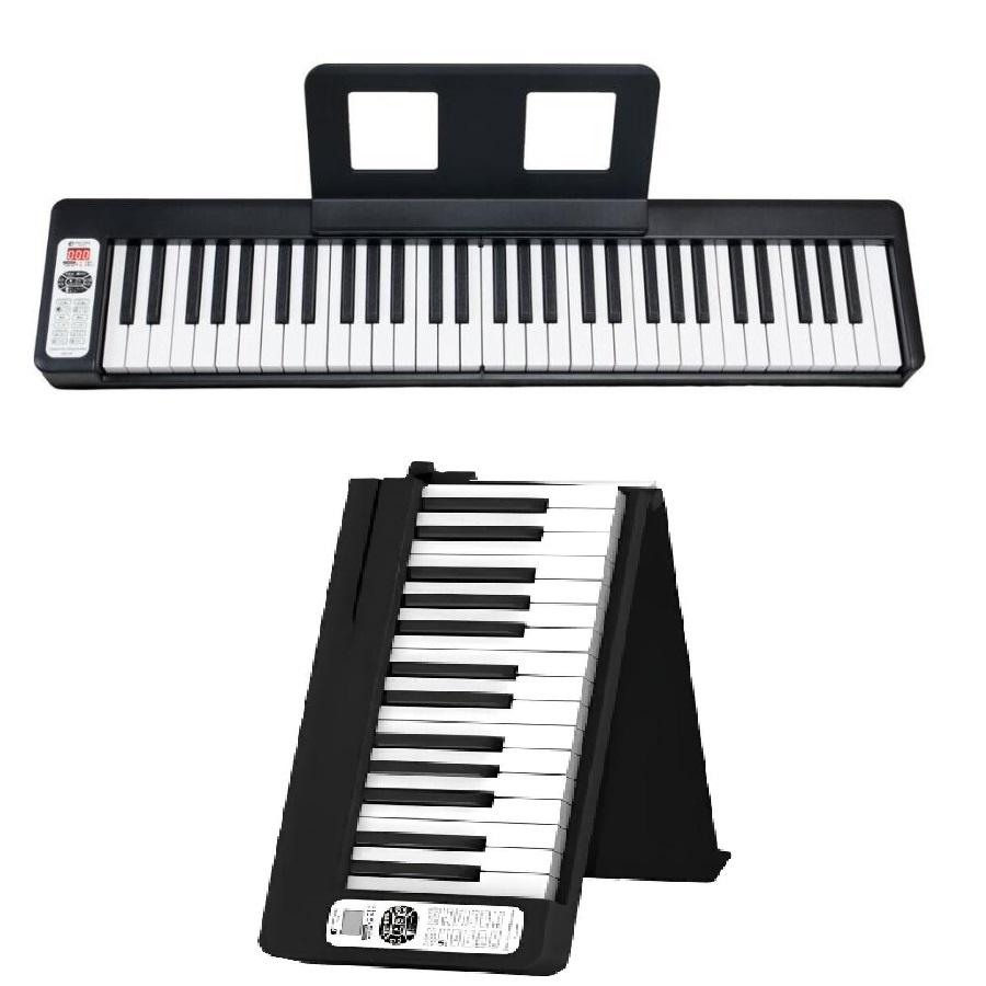 KIKUTANI KDP-61P BLK ブラック 折り畳み キーボード 61鍵 キクタニ 