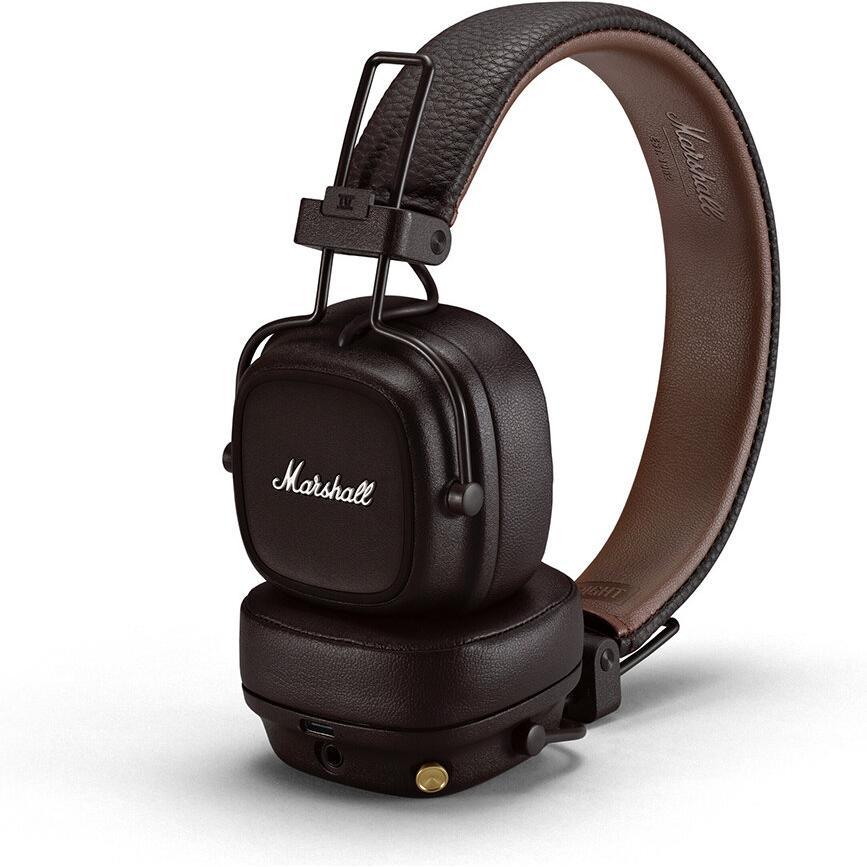 MAJOR Marshall Major IV Brown ワイヤレス ヘッドホン ブラック MAJOR Marshall Major IV Brown ワイヤレス ヘッドホン ブラック