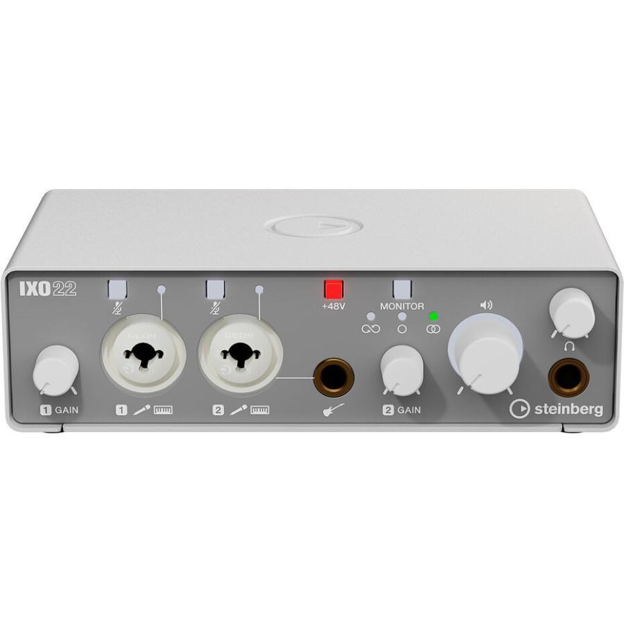 Steinberg IXO22 W/ホワイト 24ビット / 192kHz 対応 軽量 Steinberg IXO22 W/ホワイト 24ビット / 192kHz 対応 軽量