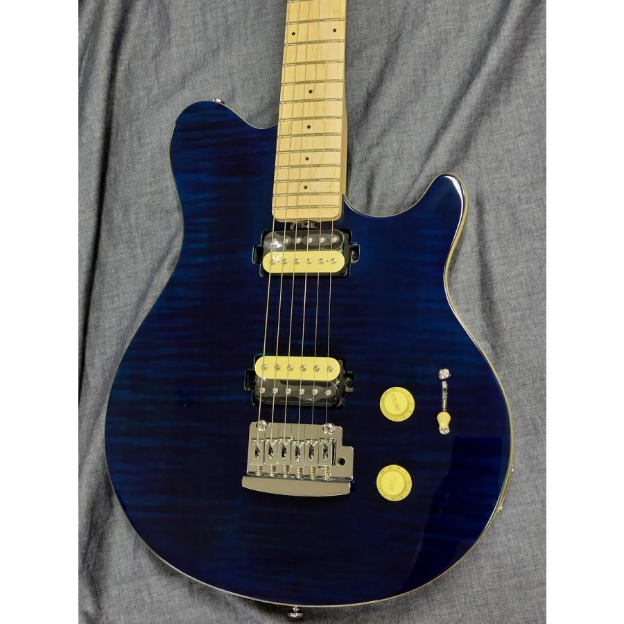 Music Man Sterling by MUSIC MAN SUB AX3FM NBL M1 AXIS FLAME TOP