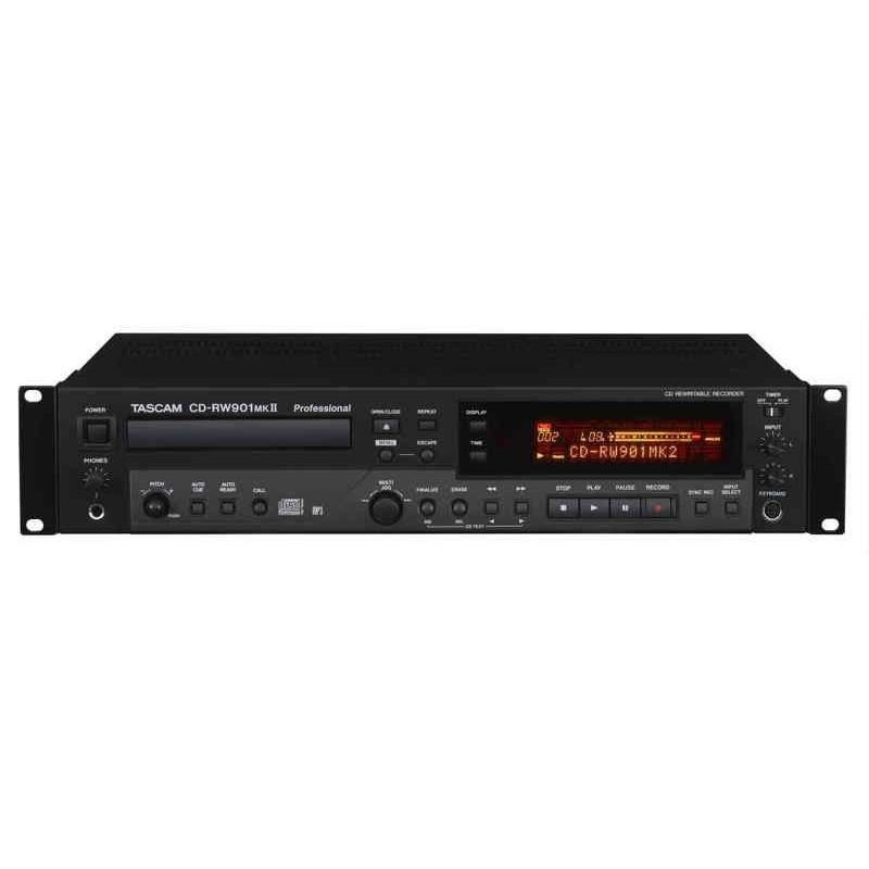 CD再生履歴43時間◆TASCAM CDレコーダー CD-RW901MK2 ◇優良動作品◇TASCAM CDレコーダー/プレーヤー CD-RW901SL