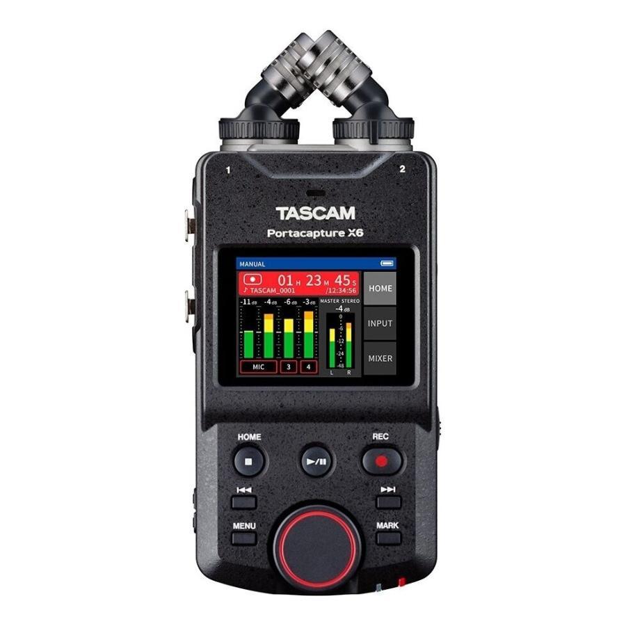 TASCAM Portacapture X6 / 32bitフロート録音 6トラック TASCAM Portacapture X6 / 32bitフロート録音 6トラック