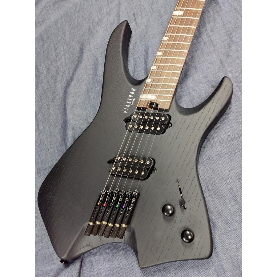 アウトレット特価】VIKSTROM GUITARS VSMH-260 TBK Trans Black 6弦
