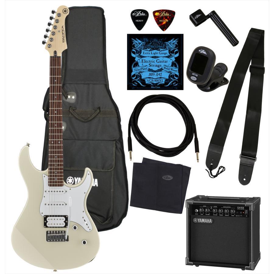 エレキギターセット YAMAHA PACIFICA YAMAHA（ヤマハ） YAMAHA PAC112V VW PACIFICA 112V 入門10点セット
