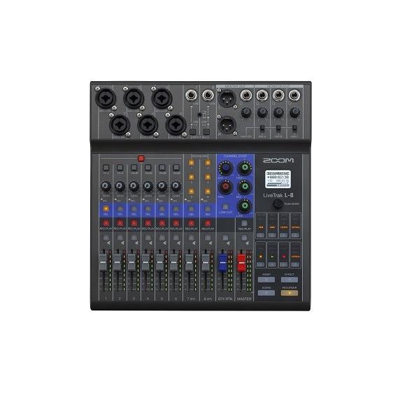 ズーム（zoom） ZOOM LiveTrak L-8 8チャンネル仕様のライブミキサー