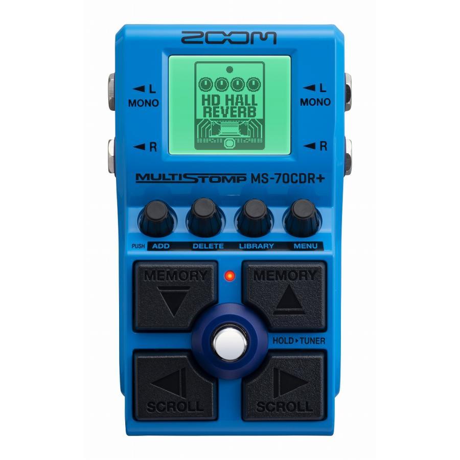 美品 ZOOM MS-70CDR MultiStomp 空間系マルチエフェクター ズーム（zoom） ZOOM MS-70CDR+ MultiStomp 空間系 マルチエフェクター